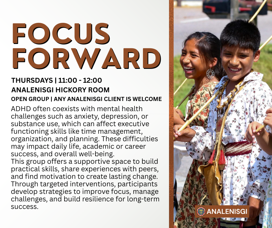 Focus Forward group flyer
