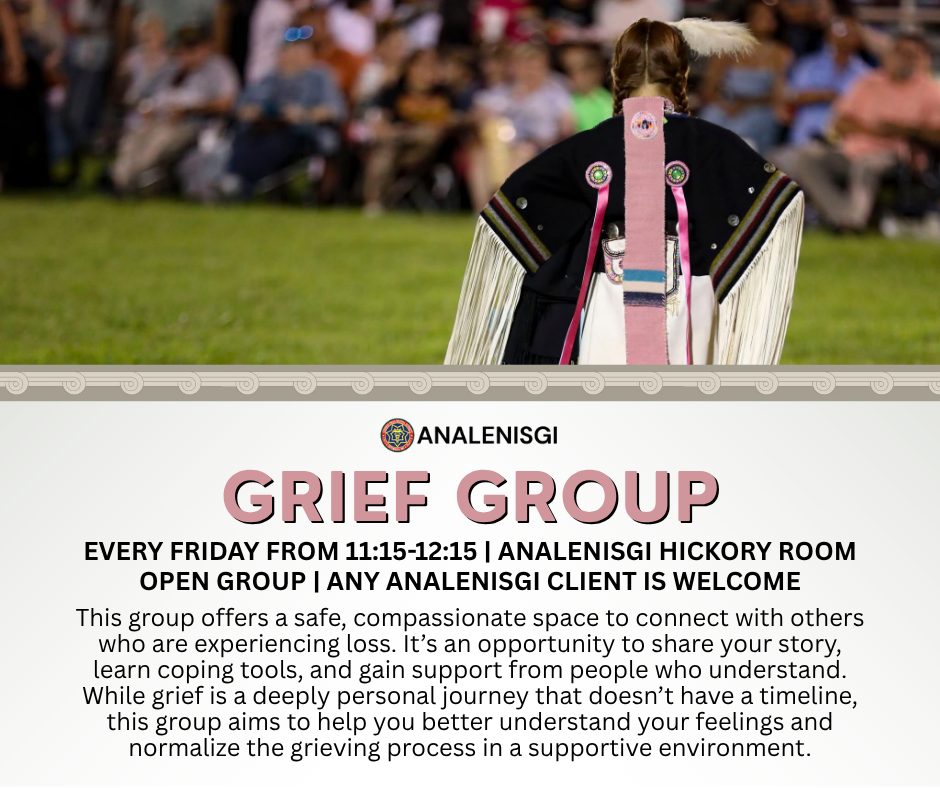 Grief Group flyer